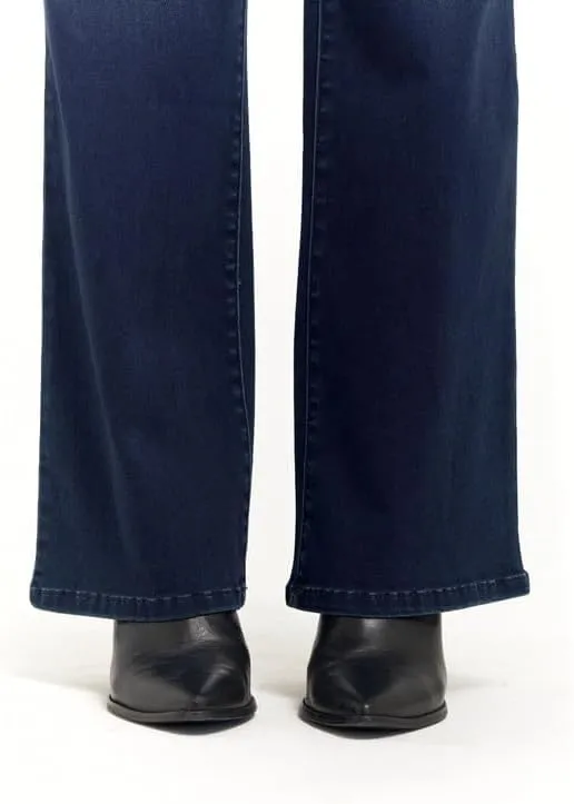 1822 Denim Holly Better Butter High-Rise Slim Boot Jeans for Women in Black - Ultra-Comfy Stretch with Sculpting Fit