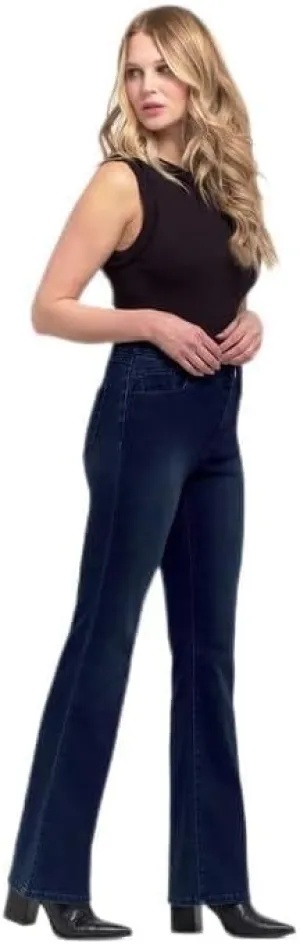 1822 Denim Holly Better Butter High-Rise Slim Boot Jeans for Women in Black - Ultra-Comfy Stretch with Sculpting Fit