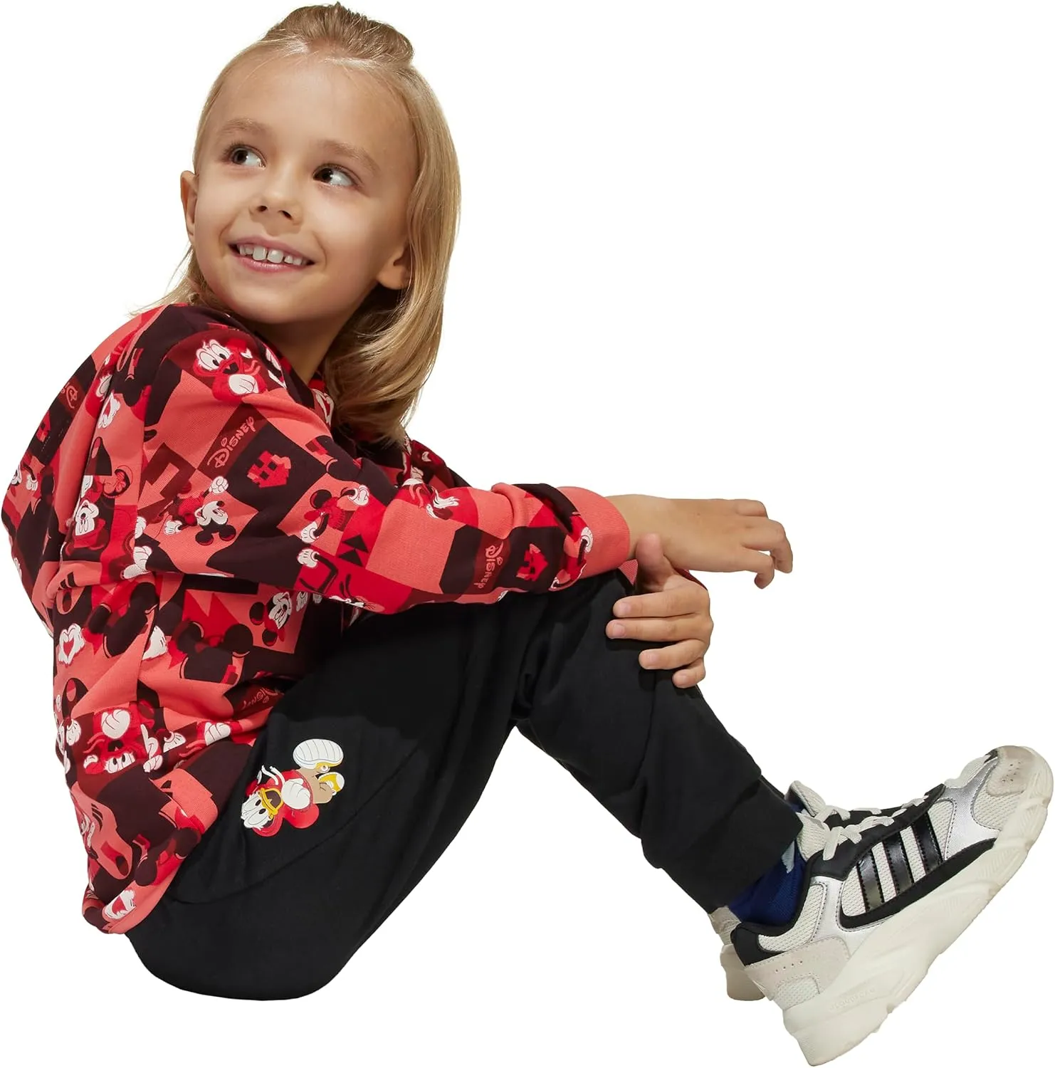 adidas boys Disney Mickey Mouse Jogger Set
