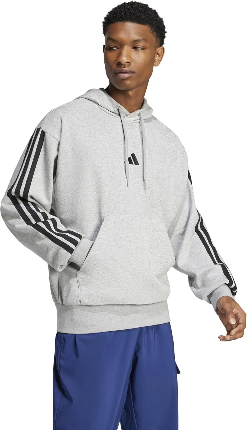 adidas Men's Essentials 3-Stripes French Terry Hoodie