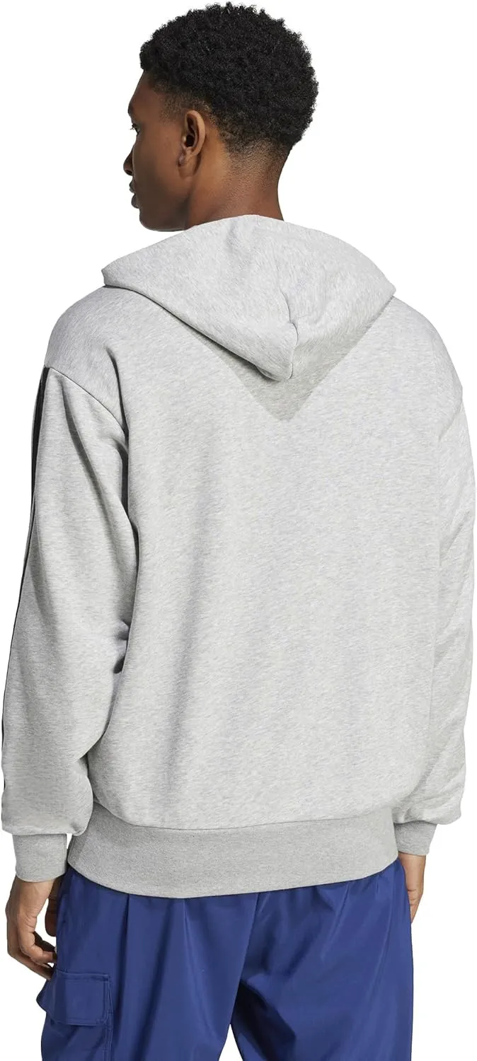 adidas Men's Essentials 3-Stripes French Terry Hoodie