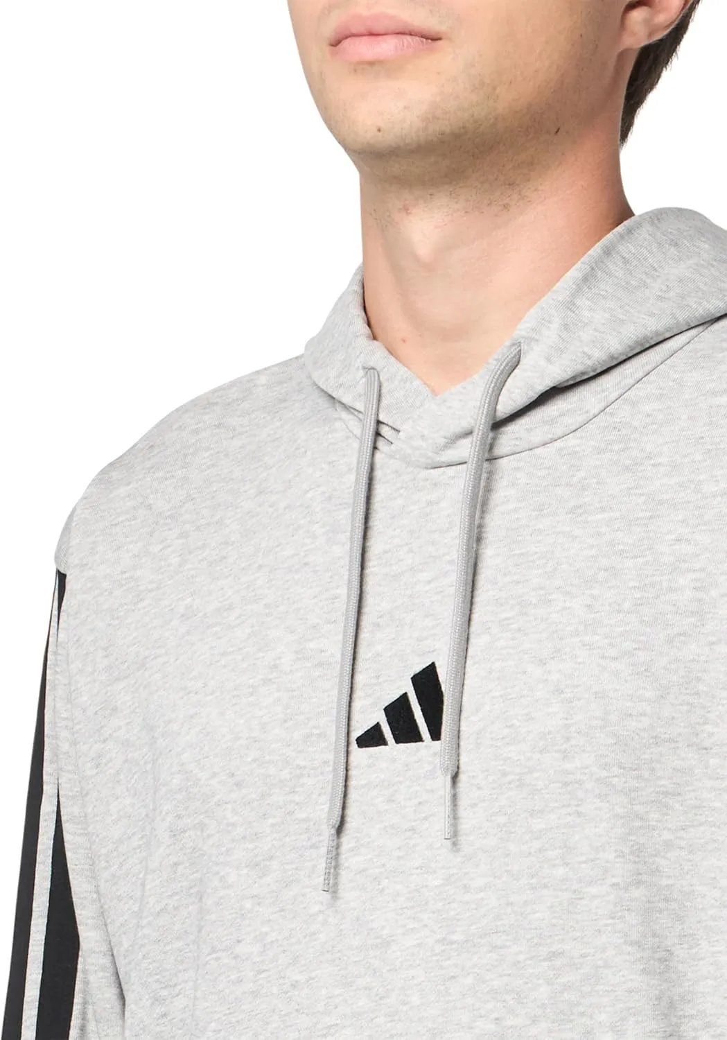adidas Men's Essentials 3-Stripes French Terry Hoodie
