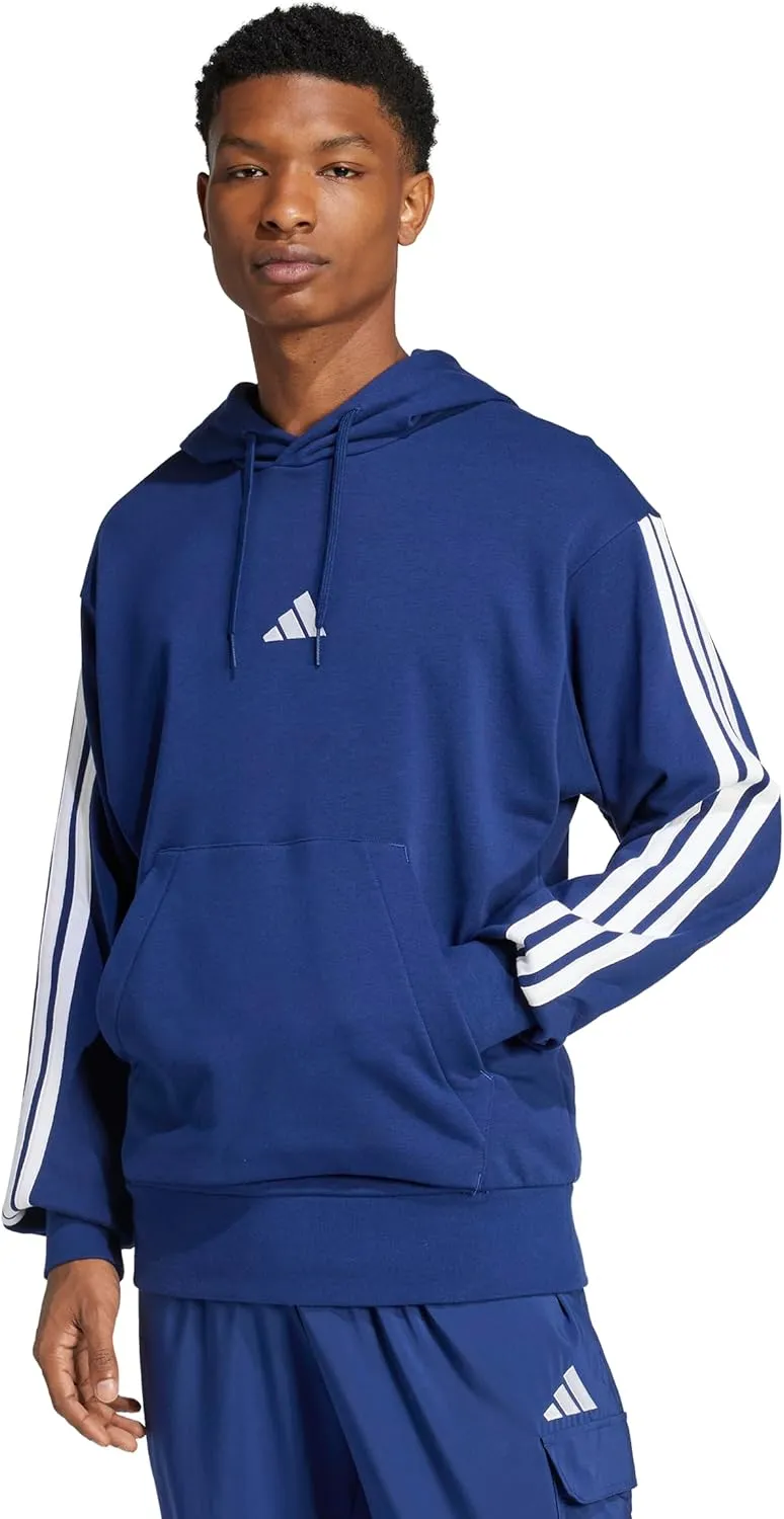 adidas Men's Essentials 3-Stripes French Terry Hoodie