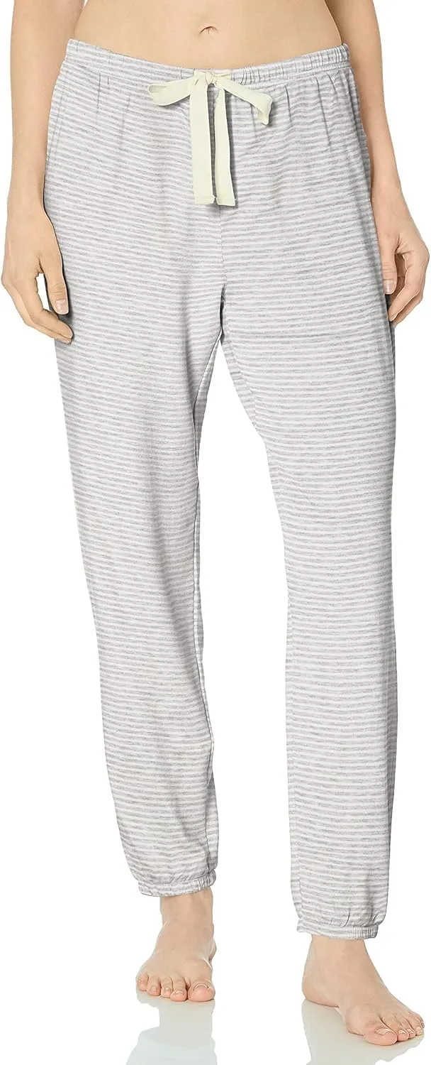 Amazon Essentials Women's Lightweight Lounge Terry Jogger Pajama Pant (Available in Plus Size)