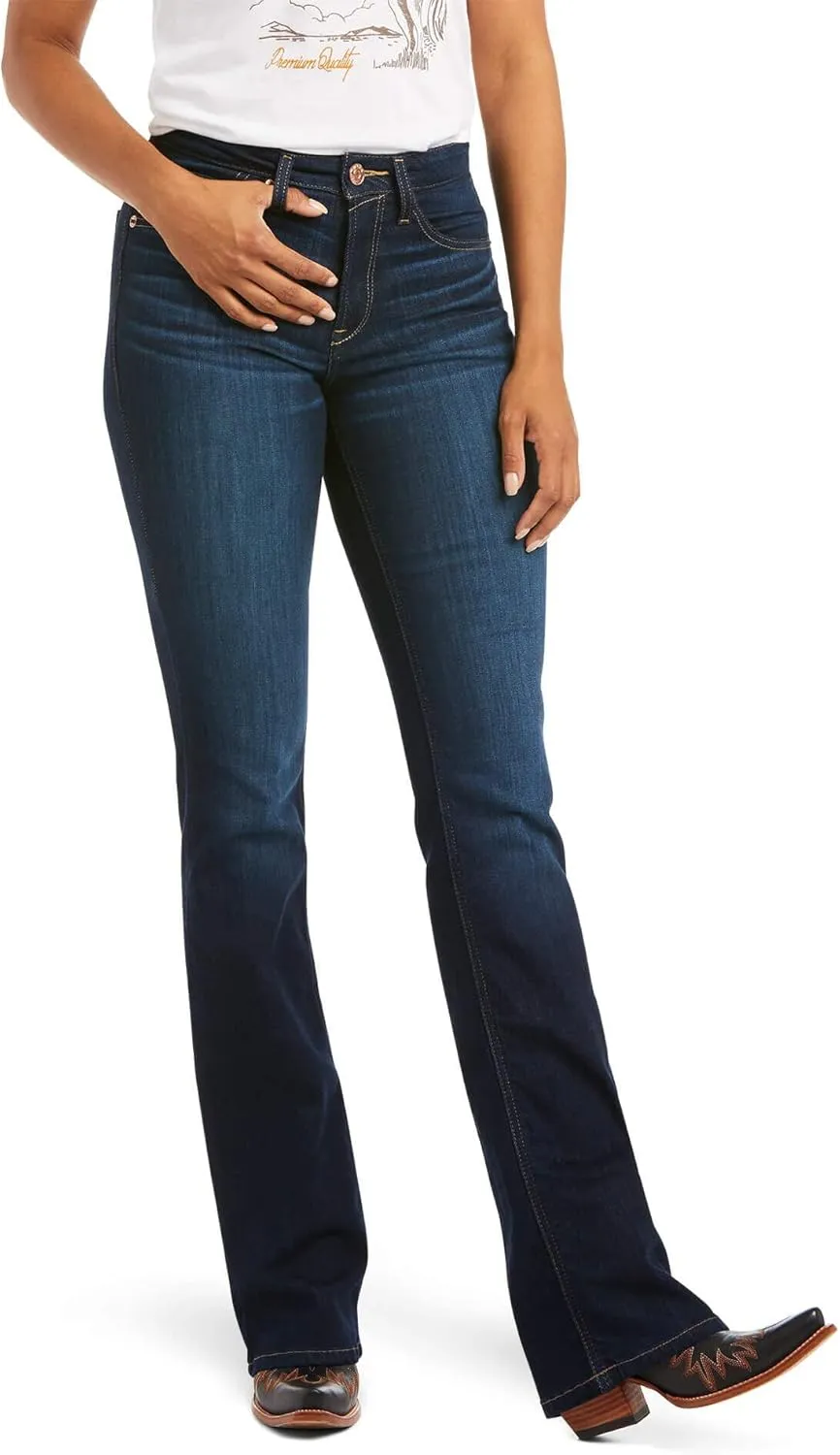 Ariat Women's R.E.A.L. High Rise Ballary Boot Cut Jean