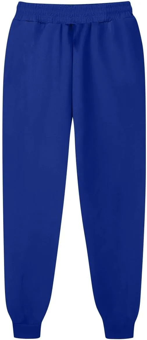 Baggy Womens Sweatpants Fleece Joggers High Waisted Lounge Ankle Athletic Tapered Pull On Jogger Pants with Pockets
