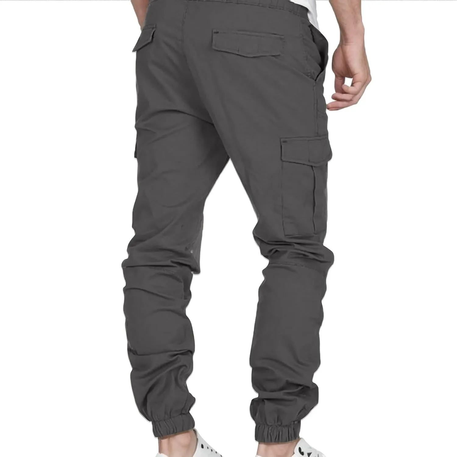 BIFUTON Cargo Pants for Men, Mens Heavyweight Cargo Pants Casual Jogger Athletic Pant Loose Fit Drawstring Running Sweatpants