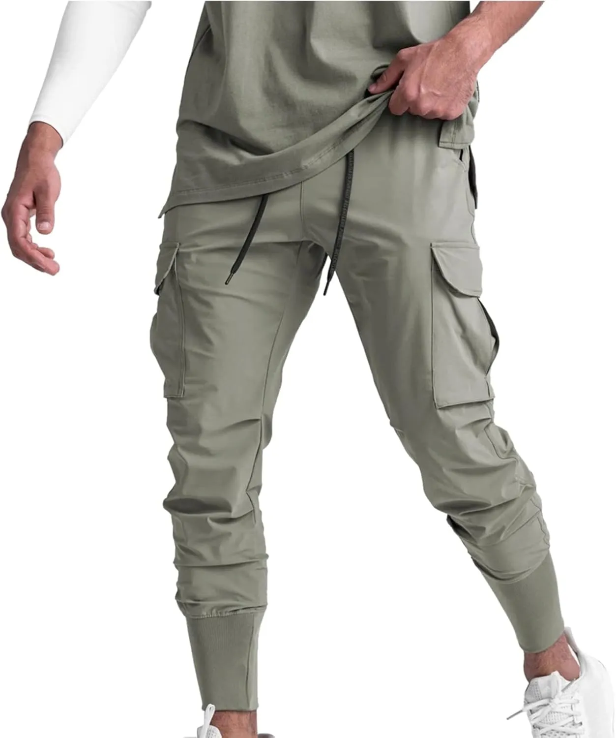 BIFUTON Mens Sweatpants,Men's Outdoor Jogging Casual Pants Slim Fit Active Workout Gym Sweatpants for Running,Hiking,Fishing