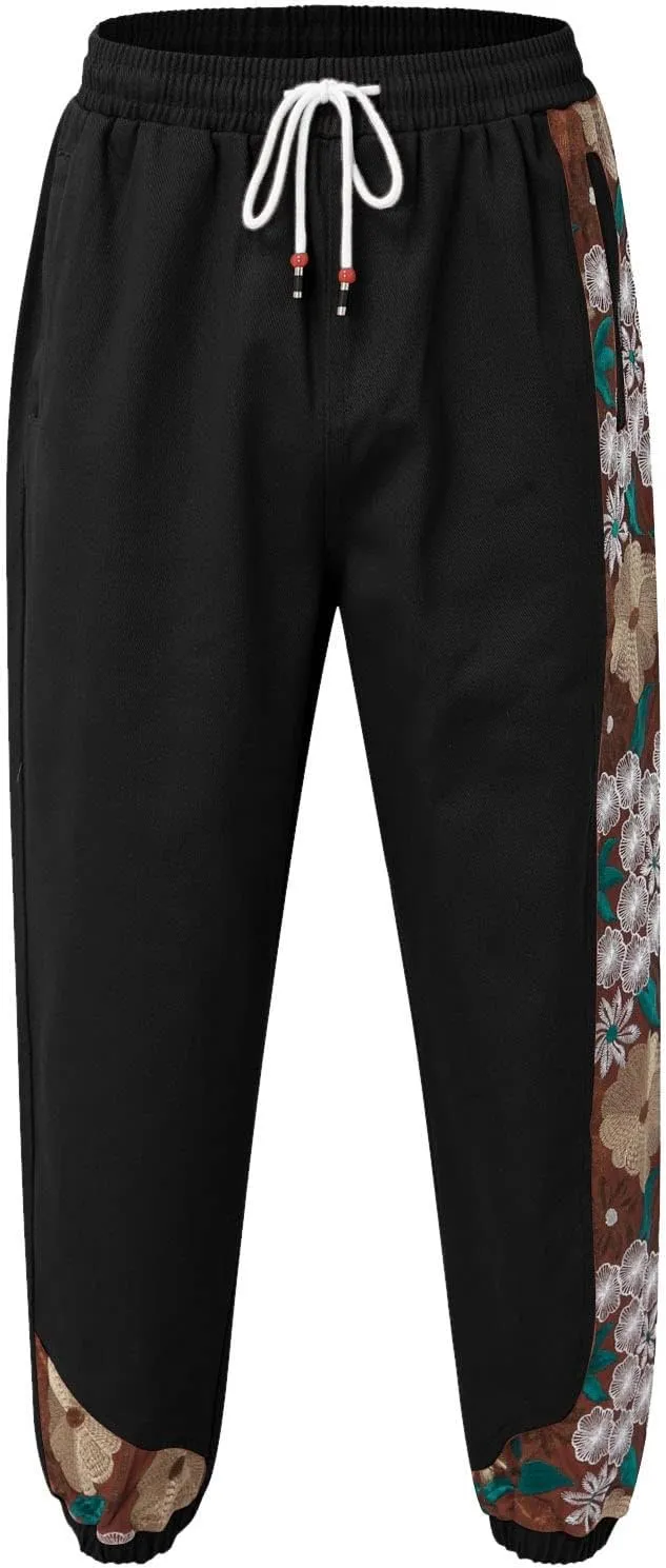 Big and Tall Cargo Pants for Men Sweatpants for Men Lightweight Loose Cargo Pants Sweatpants with Pockets for Running