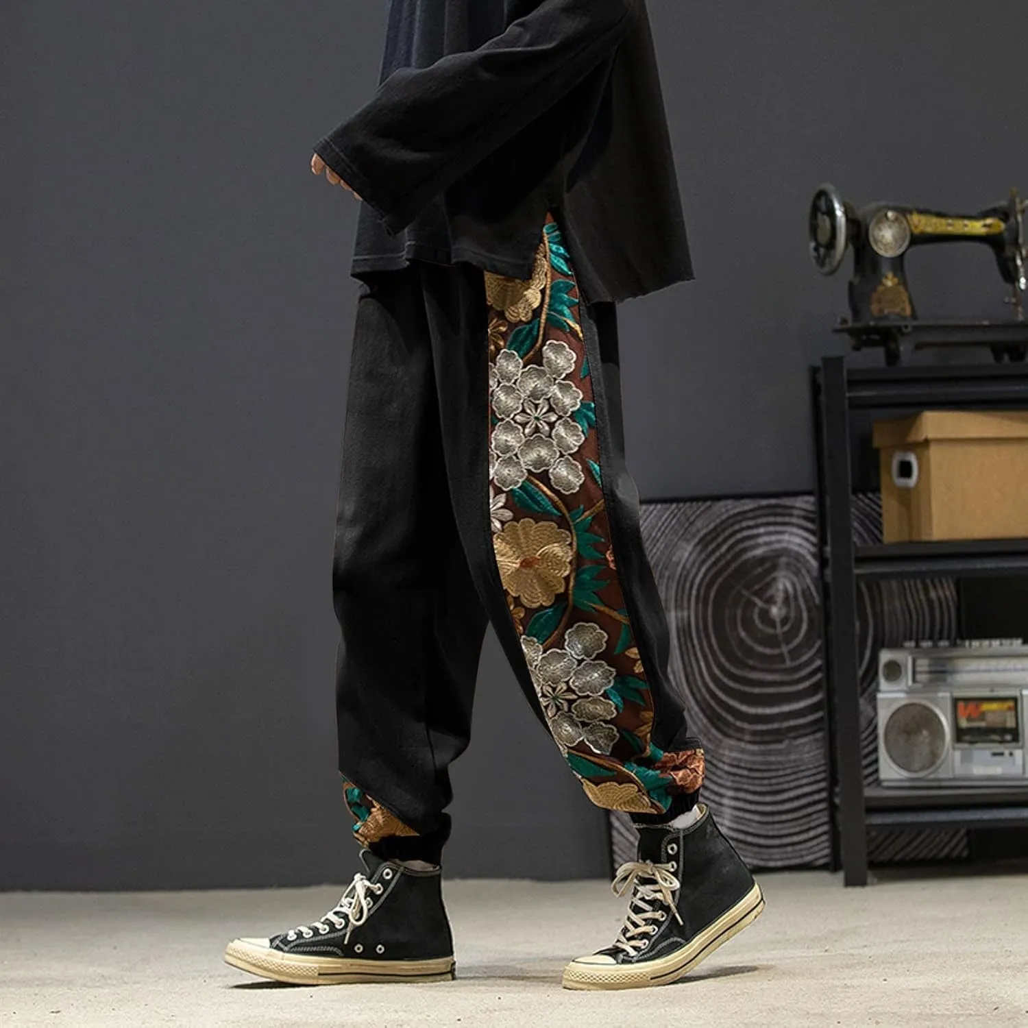 Big and Tall Cargo Pants for Men Sweatpants for Men Lightweight Loose Cargo Pants Sweatpants with Pockets for Running