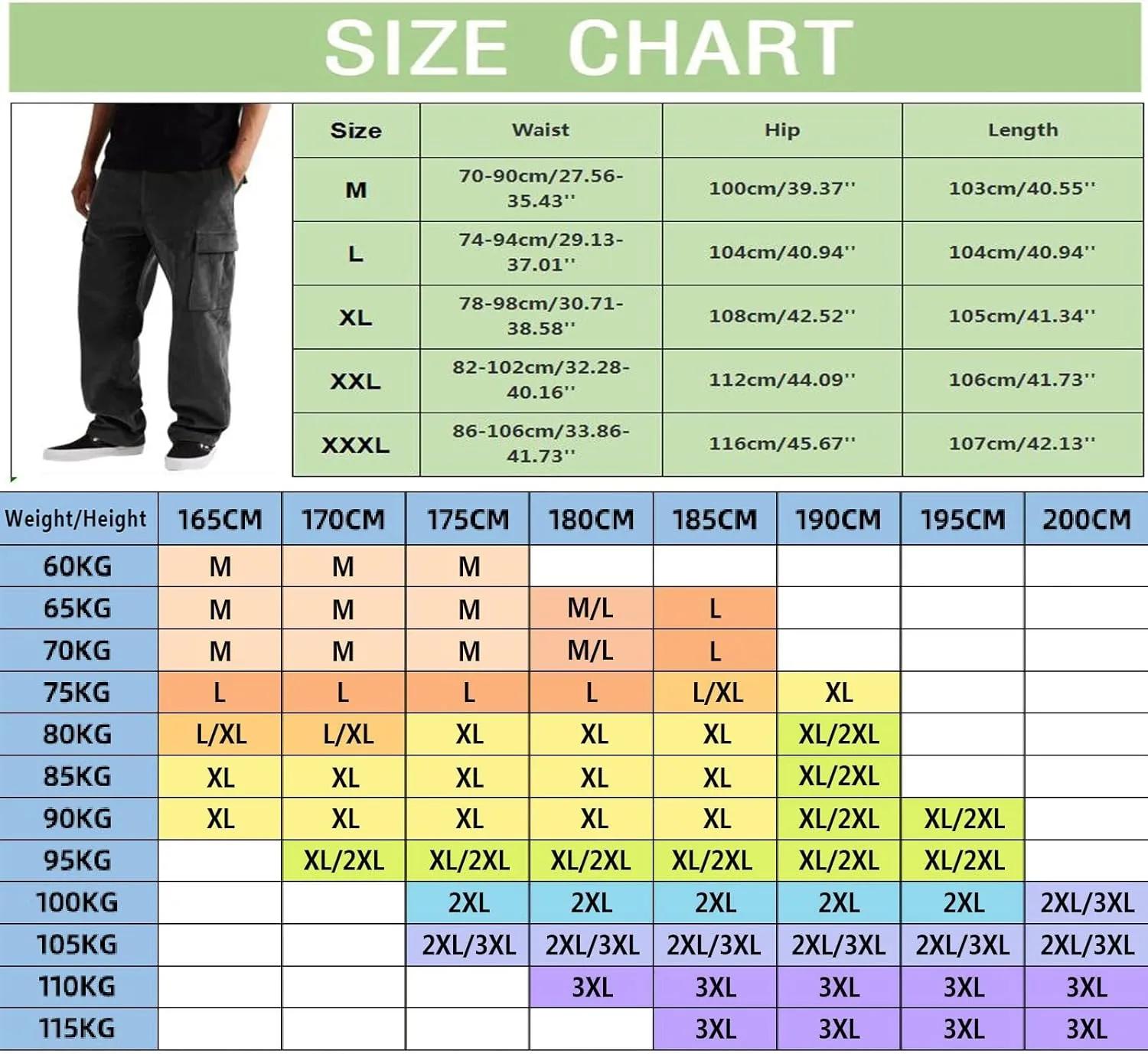 Big and Tall Cargo Pants for Men Sweatpants for Men Sweatpants Lightweight Mens Work Pants Hiking Ripstop Cargo Pants