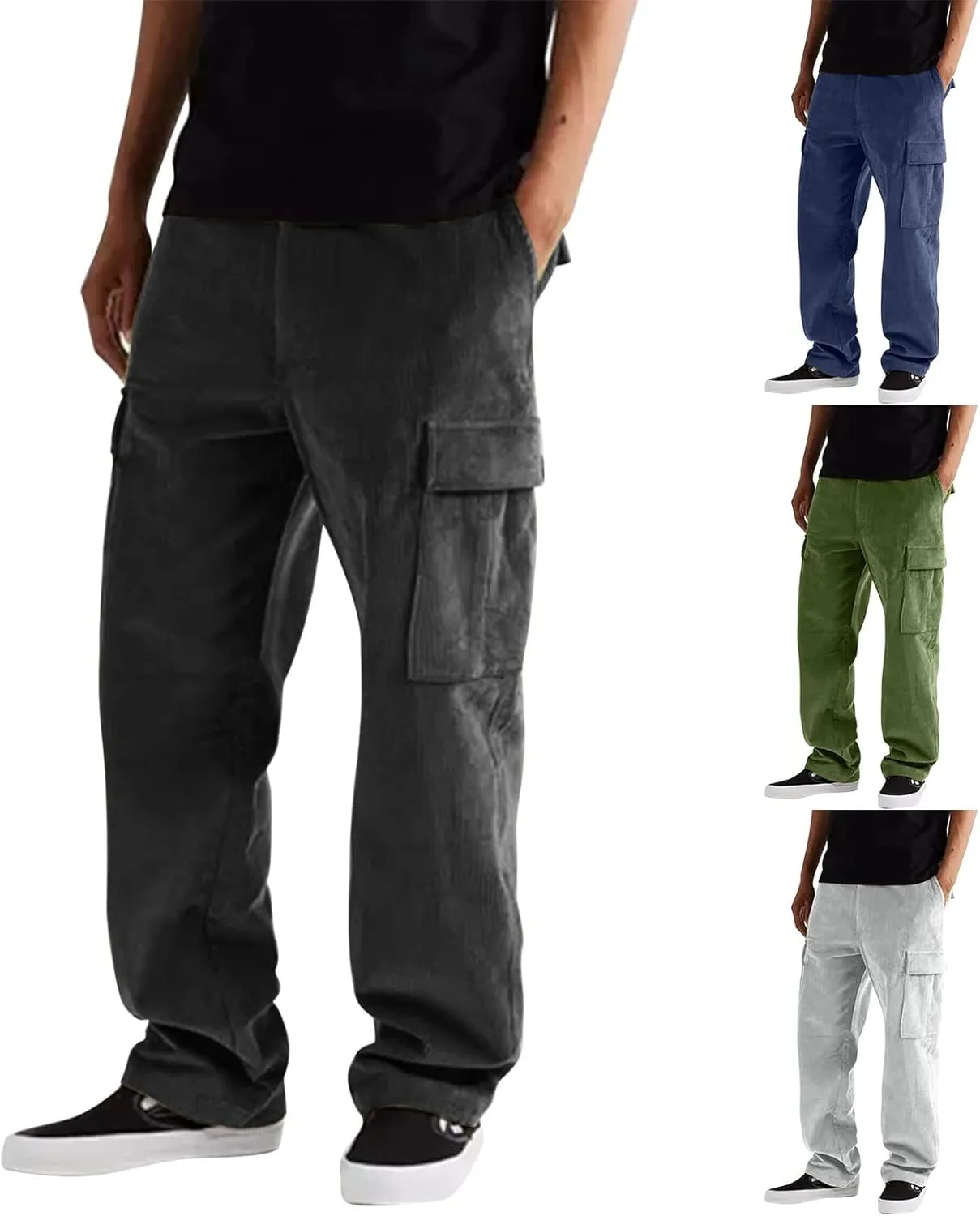 Big and Tall Cargo Pants for Men Sweatpants for Men Sweatpants Lightweight Mens Work Pants Hiking Ripstop Cargo Pants
