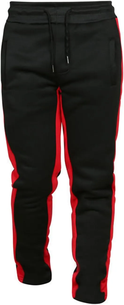 Big and Tall Sweatpants for Men Sweatpants with Zip Pockets Sports Trousers Men's Tear Away Trouser Basketball Track