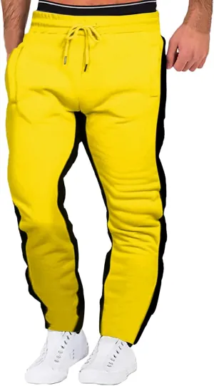Big and Tall Sweatpants for Men Sweatpants with Zip Pockets Sports Trousers Men's Tear Away Trouser Basketball Track
