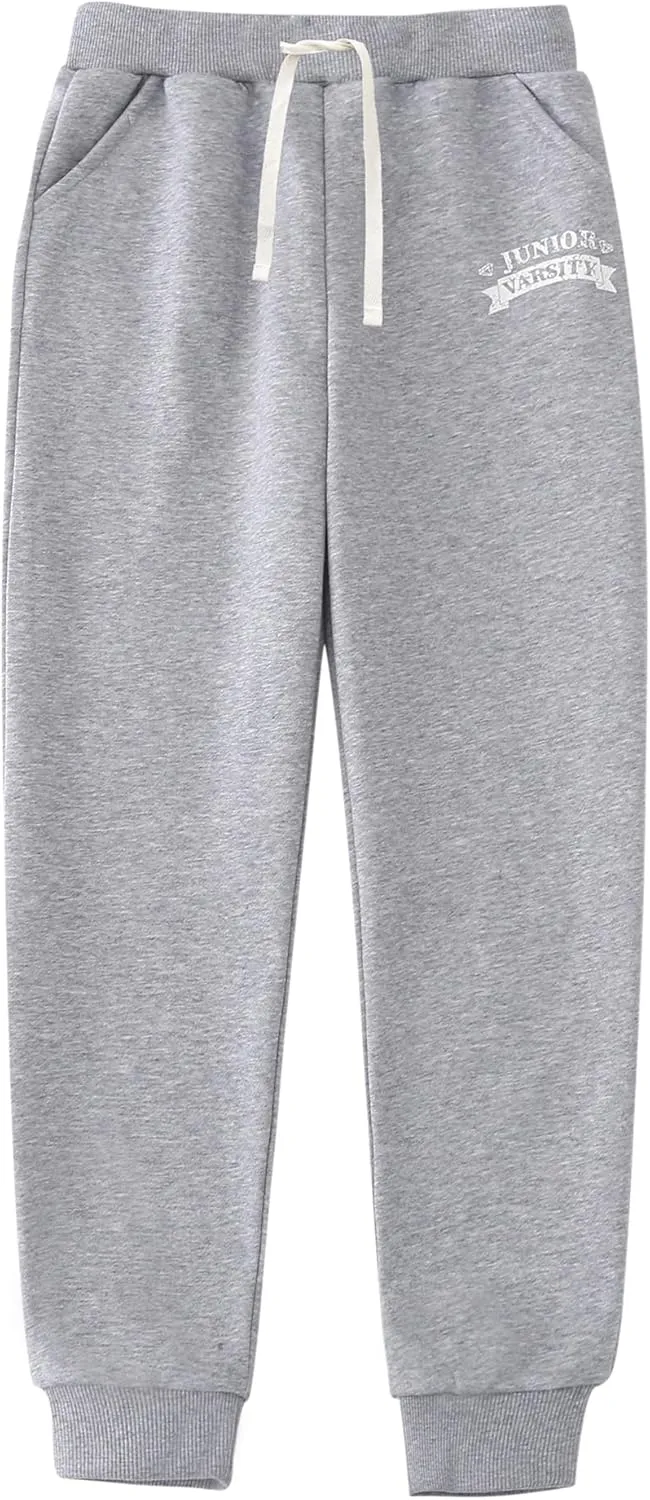 Boys Sweatpants, Joggers Pants with Drawstring, 2-8 Years
