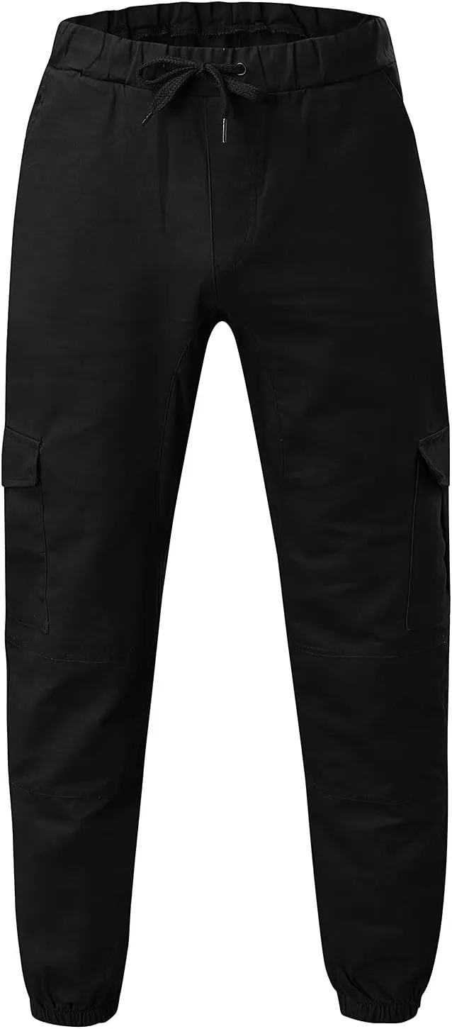 Cargo Pants for Men Baggy Water Resistant Ripstop Cargo Pants Lightweight EDC Hiking Work Pants Outdoor Apparel Men's