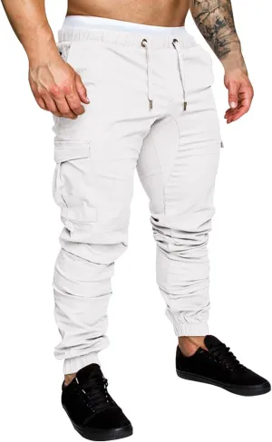 Cargo Pants for Men Baggy Water Resistant Ripstop Cargo Pants Lightweight EDC Hiking Work Pants Outdoor Apparel Men's