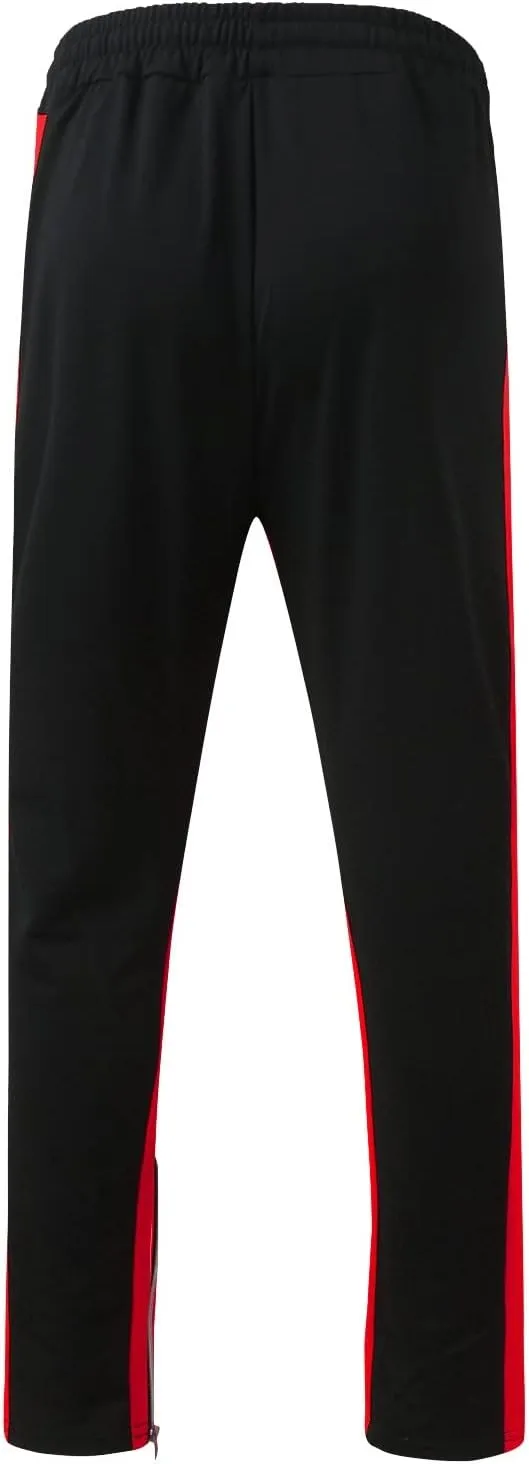 Cargo Pants for Men Big and Tall for Jogging Workout Gym Running Training Mens Open Bottom Sweatpants Workout Lounge