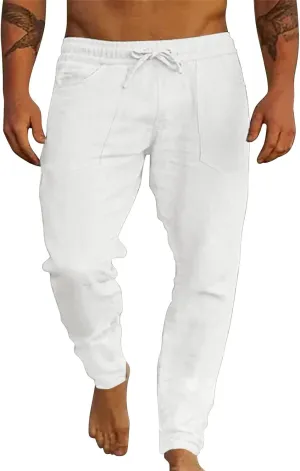 Cargo Pants for Men Relaxed Fit Big and Tall Casual Jogger Sweatpants Cargo Pants for Men Men's Work Lined Sweatpants
