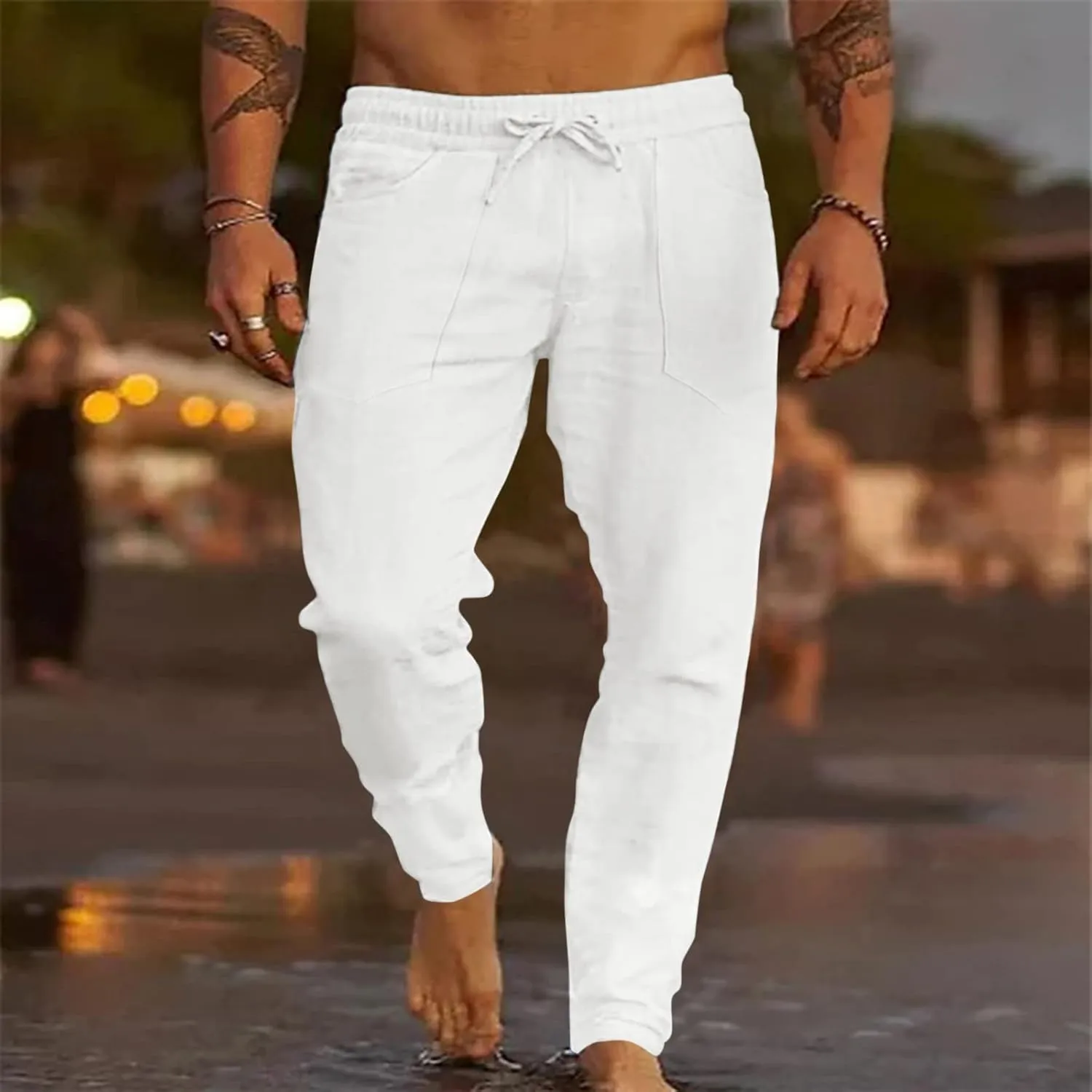 Cargo Pants for Men Relaxed Fit Big and Tall Casual Jogger Sweatpants Cargo Pants for Men Men's Work Lined Sweatpants