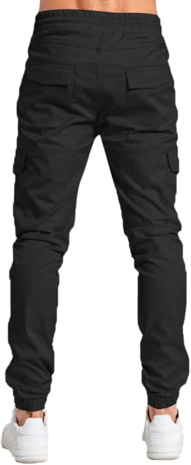 Cargo Pants for Men Relaxed Fit Bottom Casual Baggy Athletic Running Training Jogger Pants Men's Cargo Trousers Work