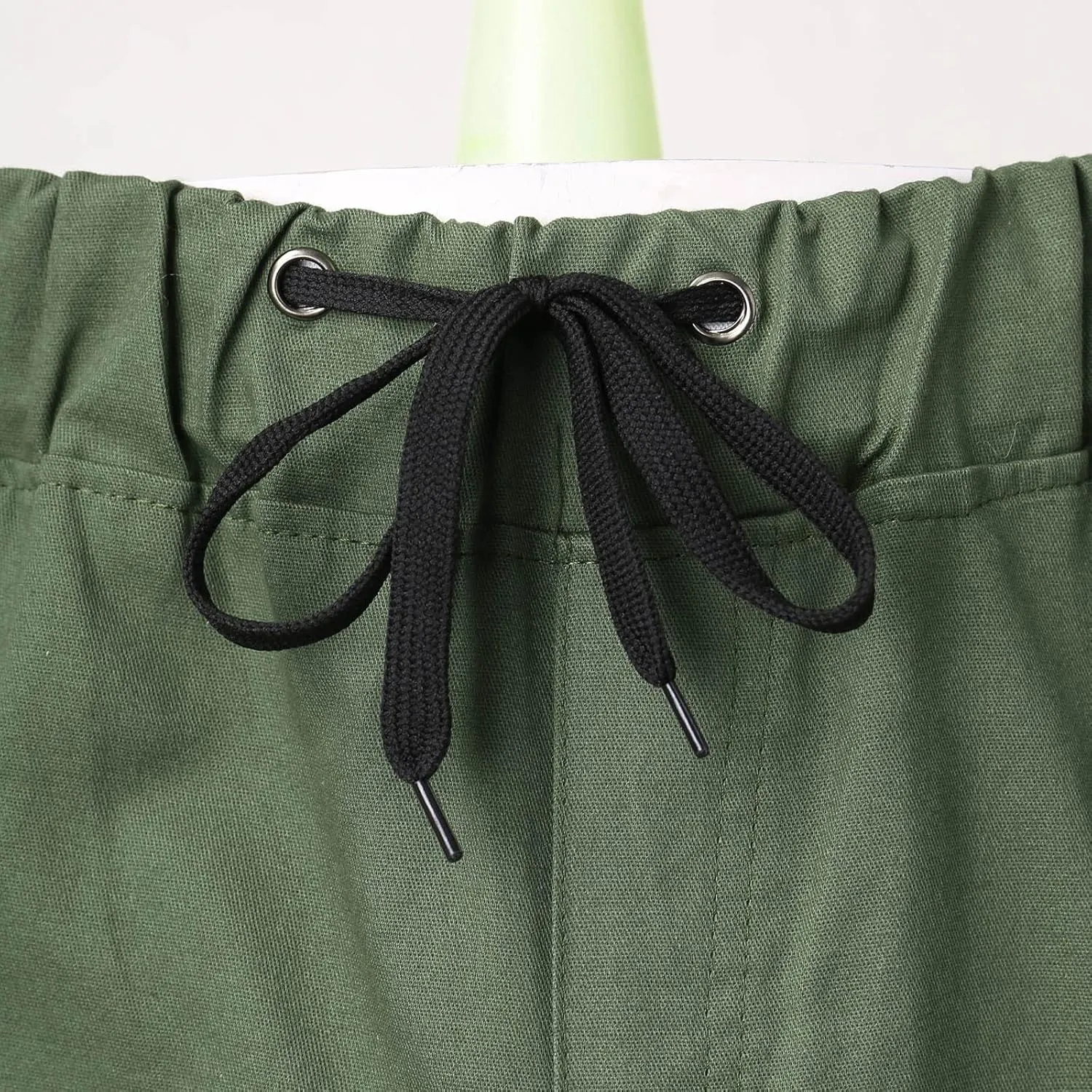 Cargo Trousers for Men Running Men's Joggers Pants with Deep Zip Pockets Recycled Polyester Athletic Pants Loose-fit
