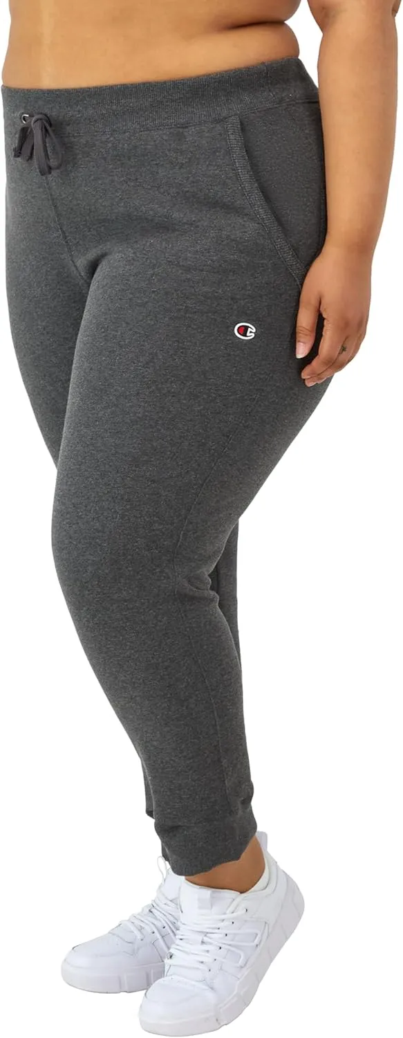 Champion Women's Joggers, Powerblend, Fleece Joggers, Comfortable Pants for Women, 29" (Plus Size Available)
