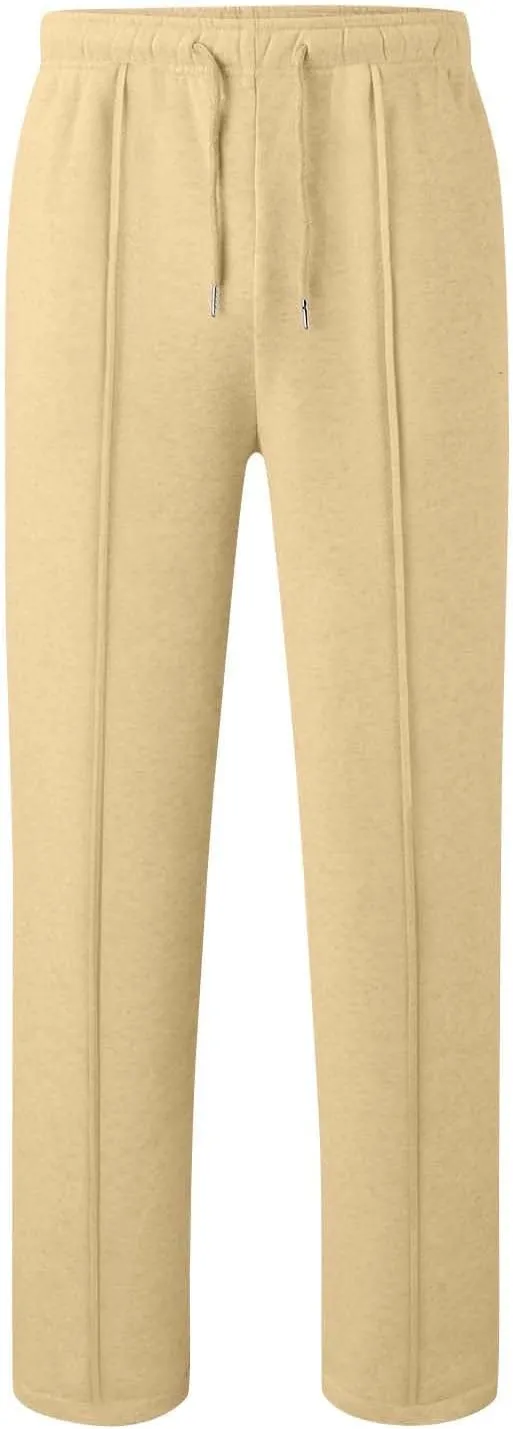 Classic Straight Leg Slacks Lady Travel Fall Elasticated Waist Overalls for Women Solid Color Fit Stretchy