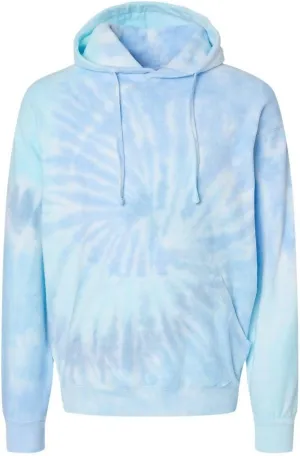 Colortone Tie Dye Cloud Fleece Hoodie for Women and Men - Loose Fit Fleece Sweatshirts