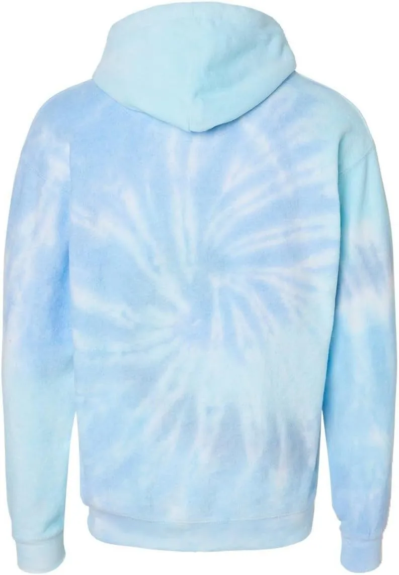 Colortone Tie Dye Cloud Fleece Hoodie for Women and Men - Loose Fit Fleece Sweatshirts