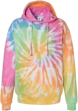 Colortone Tie Dye Cloud Fleece Hoodie for Women and Men - Loose Fit Fleece Sweatshirts
