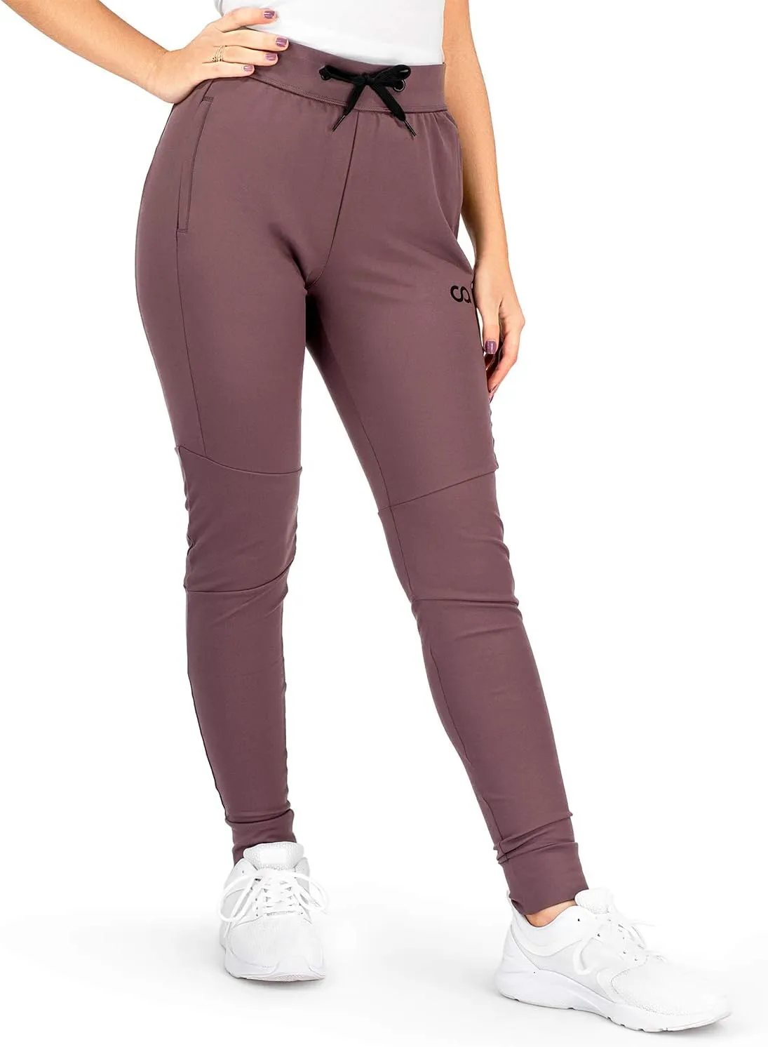 Contour Sweatpants for Women (Hydrafit) Joggers for Women, Luxury Yoga Pants with Zipper Pockets