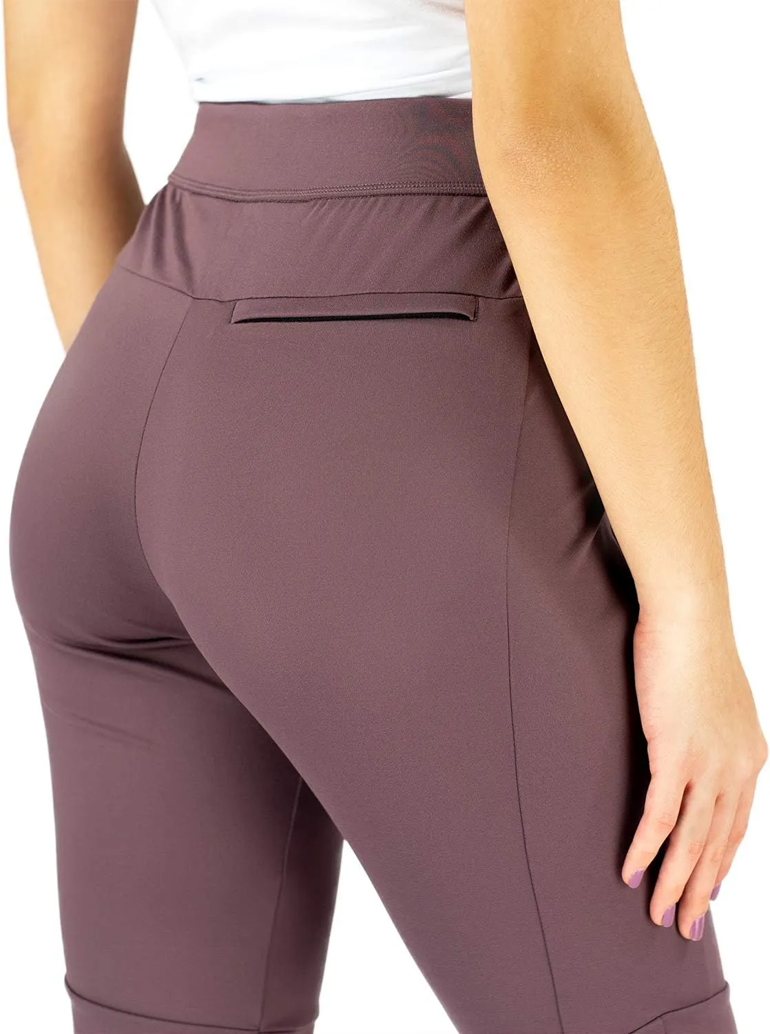 Contour Sweatpants for Women (Hydrafit) Joggers for Women, Luxury Yoga Pants with Zipper Pockets