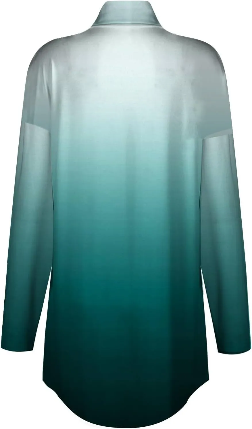 Costumes for Women Printing Long Sleeve T Shirt High Neck Hide Belly Outfits Winter Lightweight Pullover Tops