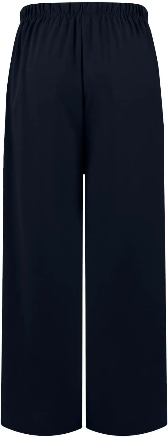 fanmpghleoo Wide Leg Sweatpants Women Baggy Drawstring High Waisted Joggers with Pockets Lightweight Casual Comfy Sweat Pants