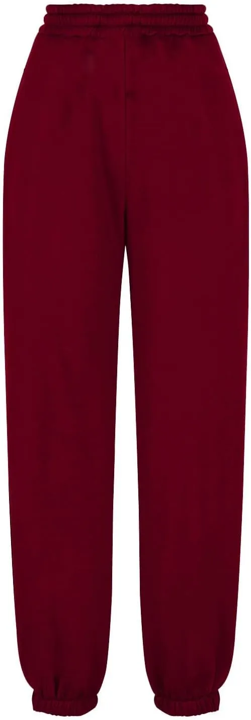 Fleece Lined Sweatpants Women Joggers with Pockets Loose High Waisted Sweat Pants Athletic Workout Track Pants