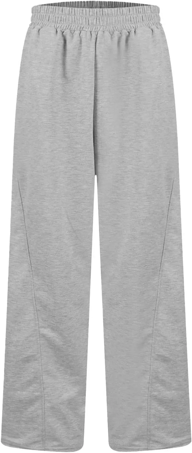 Fleece Sweatpants Women Comfy Soft High Waisted Joggers Baggy Sweatpants Athletic Elastic Waist Pants