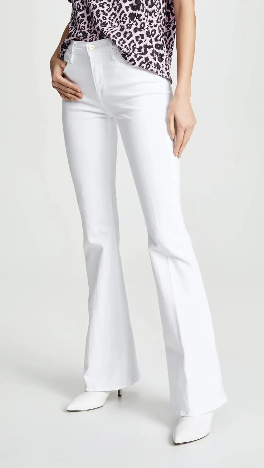 FRAME Women's Le High Flare Jeans