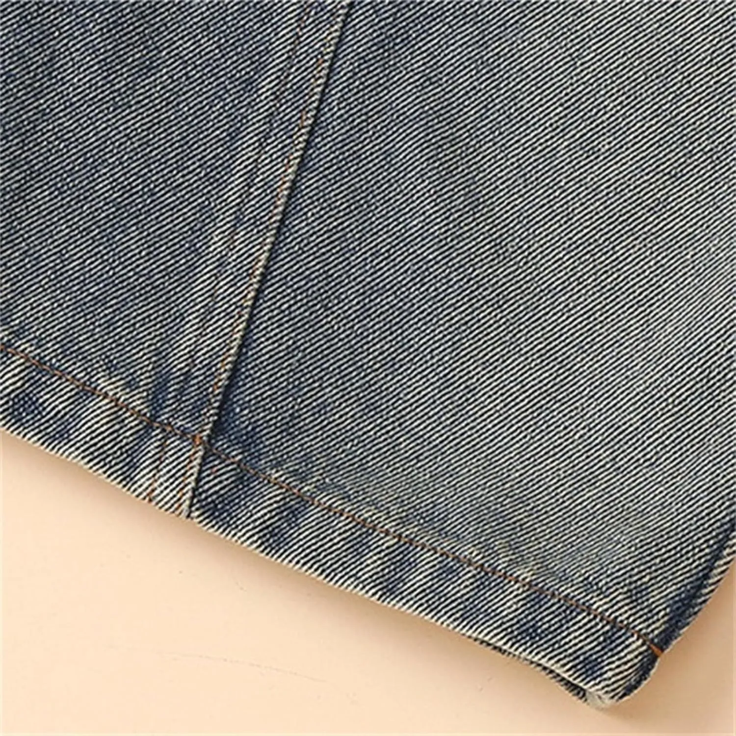 Girls Wide Leg Distress Jeans Teens Star Pattern Distressed Denim Pants Y2K High Waisted Straight Baggy Loose Fit Pants