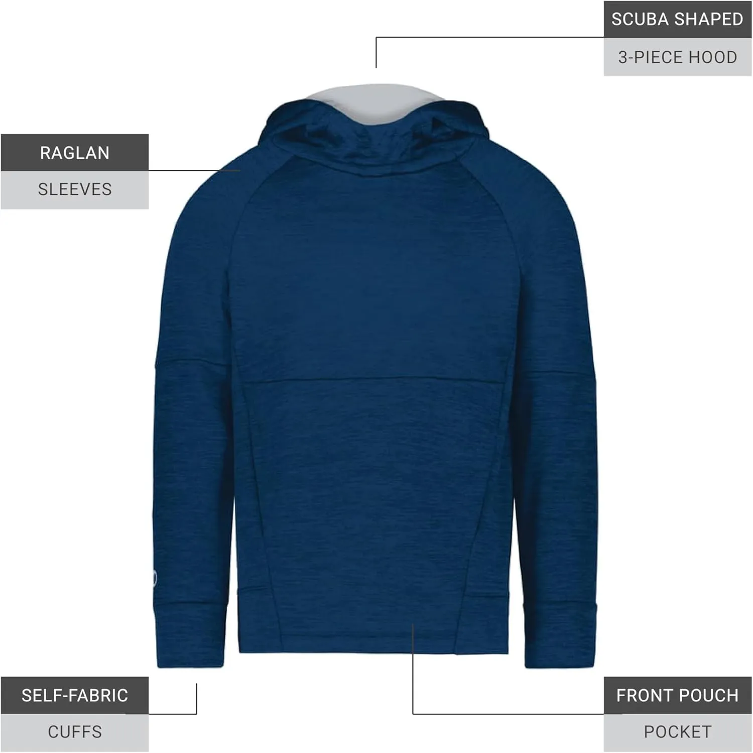 Holloway Boys Youth All-pro Performance Fleece Hoodie