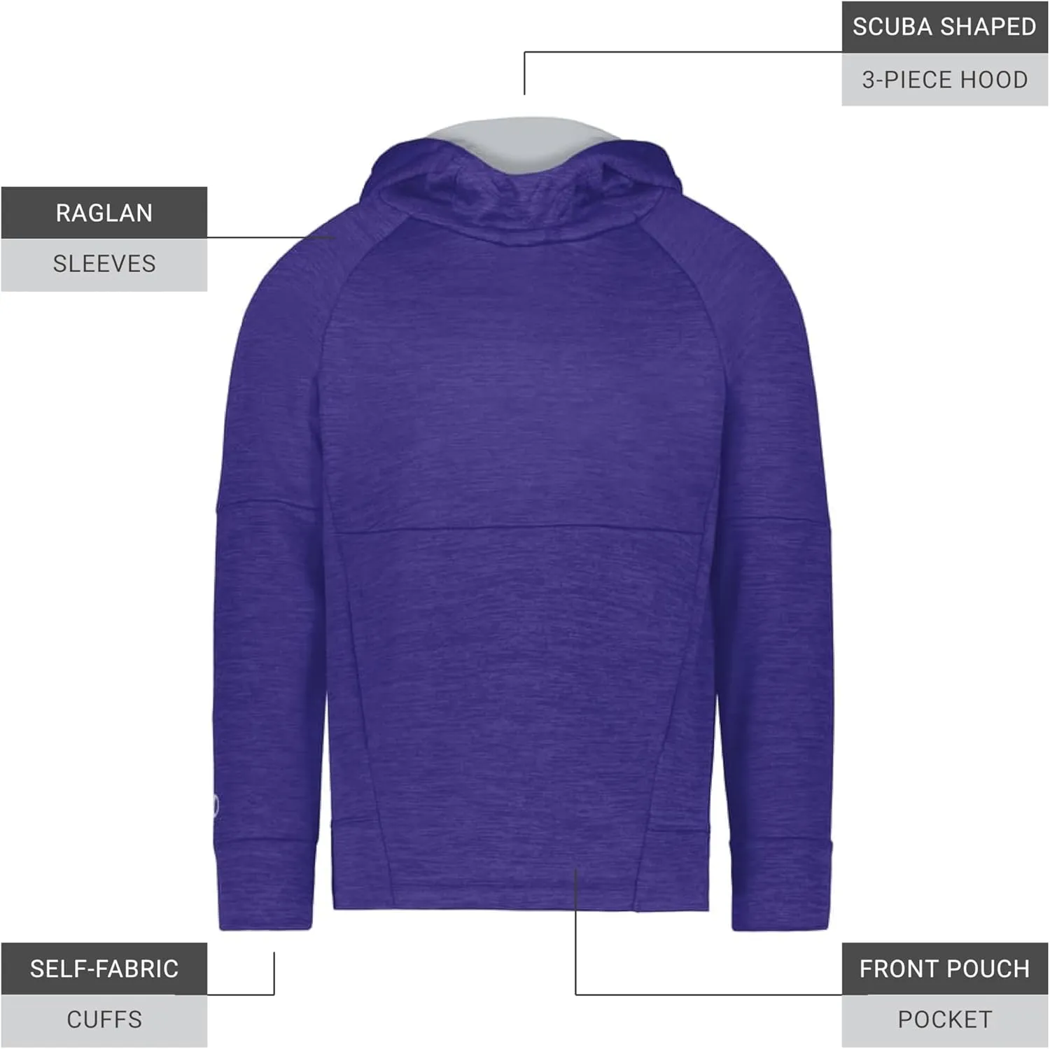 Holloway Boys Youth All-pro Performance Fleece Hoodie
