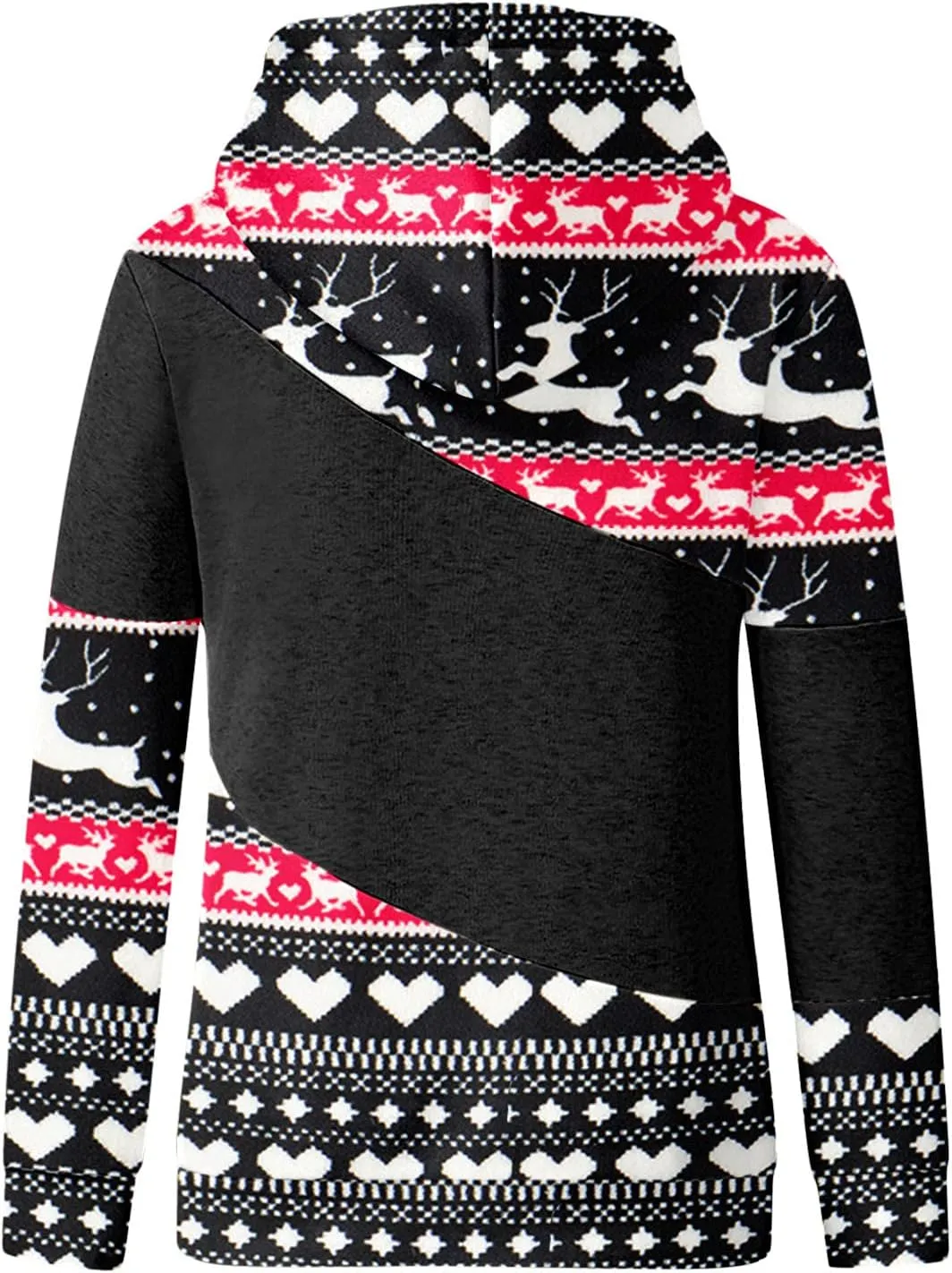 Hoodies for Women High Neck Hooded Sweatshirts Fall Winter Warm Hooded Sweatshirt Long Sleeve Drawstring Pullover Tops
