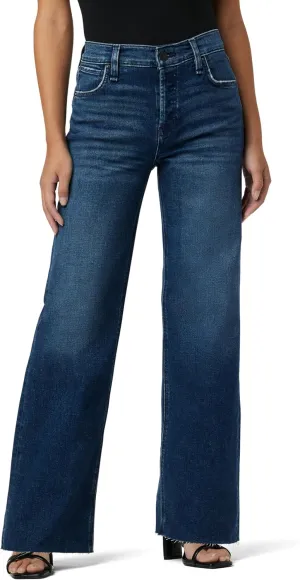 HUDSON Women's Rosie Petite High Rise Wide Leg Jean