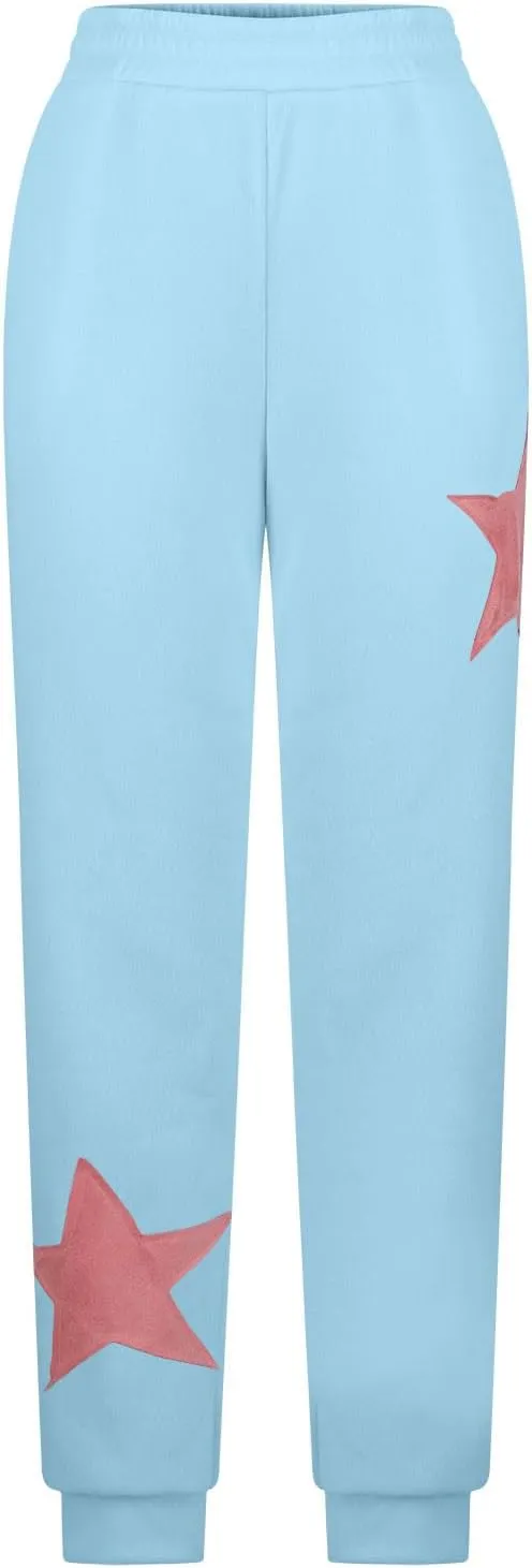 Hvyesh Jogger Sweatpants Women, Fleece Lined Sweatpants for Women Fall Winter Trendy 2025, Womens Joggers, High Waisted