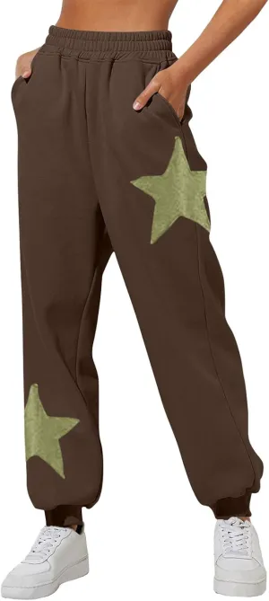 Hvyesh Jogger Sweatpants Women, Fleece Lined Sweatpants for Women Fall Winter Trendy 2025, Womens Joggers, High Waisted