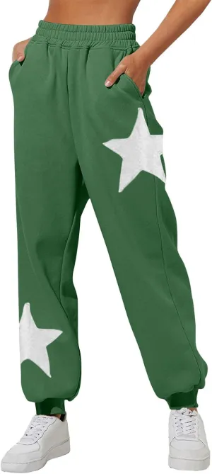 Hvyesh Jogger Sweatpants Women, Fleece Lined Sweatpants for Women Fall Winter Trendy 2025, Womens Joggers, High Waisted