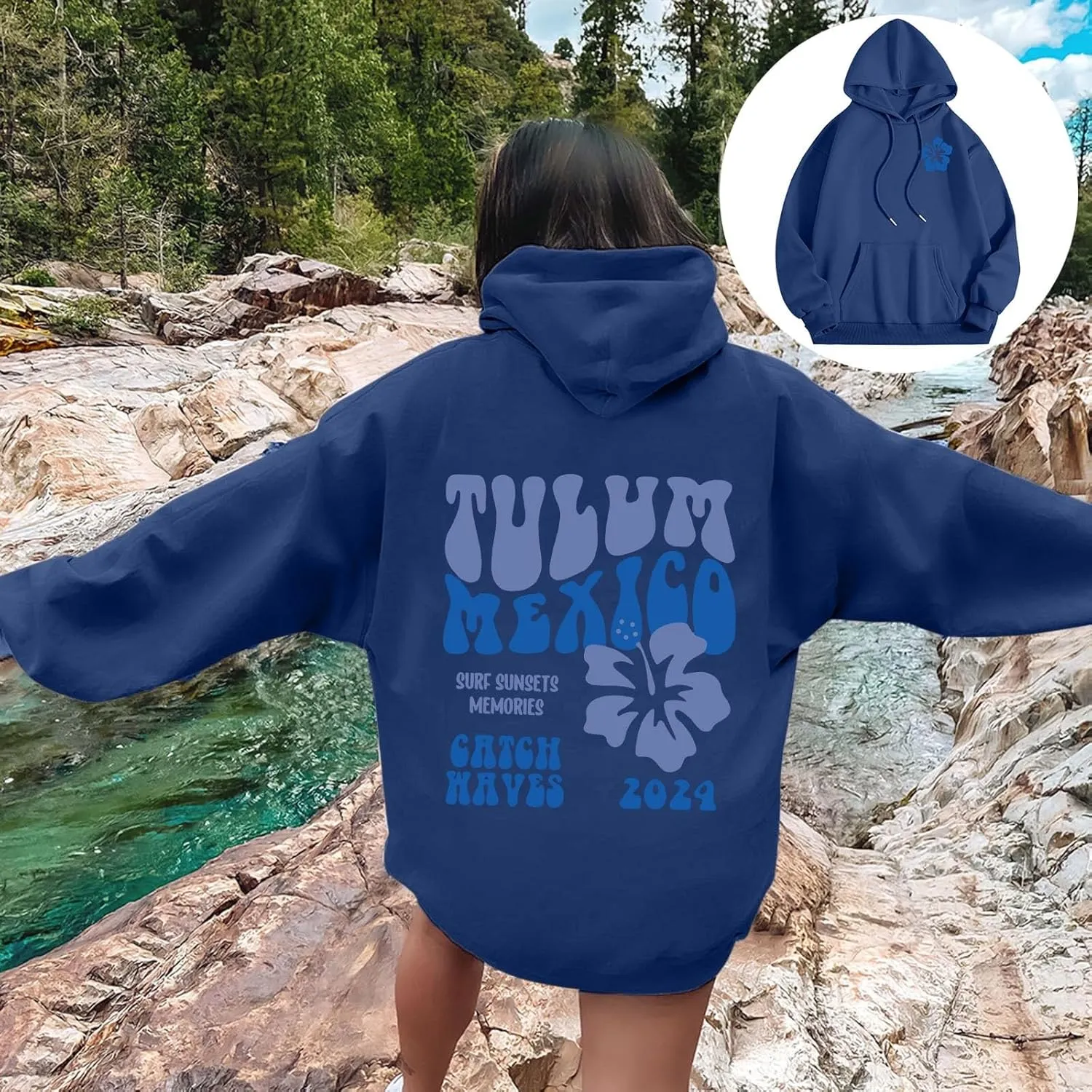 𝓟ink 𝓟om 𝓟uff Hoodie Sweatshirts Women Casual Long Sleeve Hoodie Pullover Preppy Oversized Sweatshirt Tunic Tops