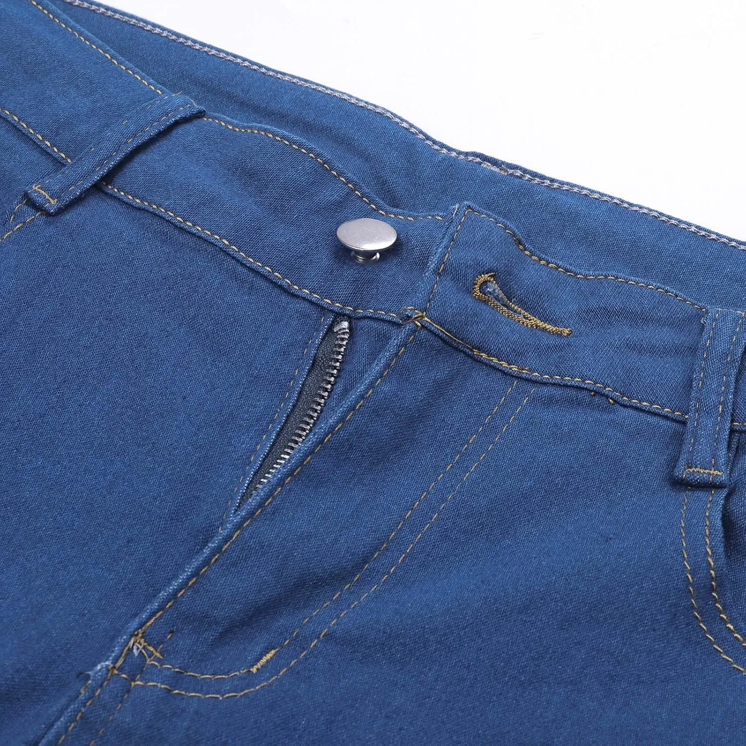 Jeans for Women Leggings Women High Waist Women Pants Slim Button High Sexy Pencil