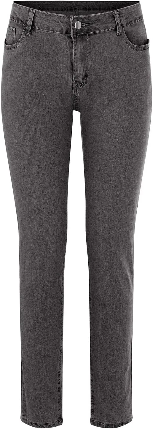 Jeans for Women Leggings Women High Waist Women Pants Slim Button High Sexy Pencil