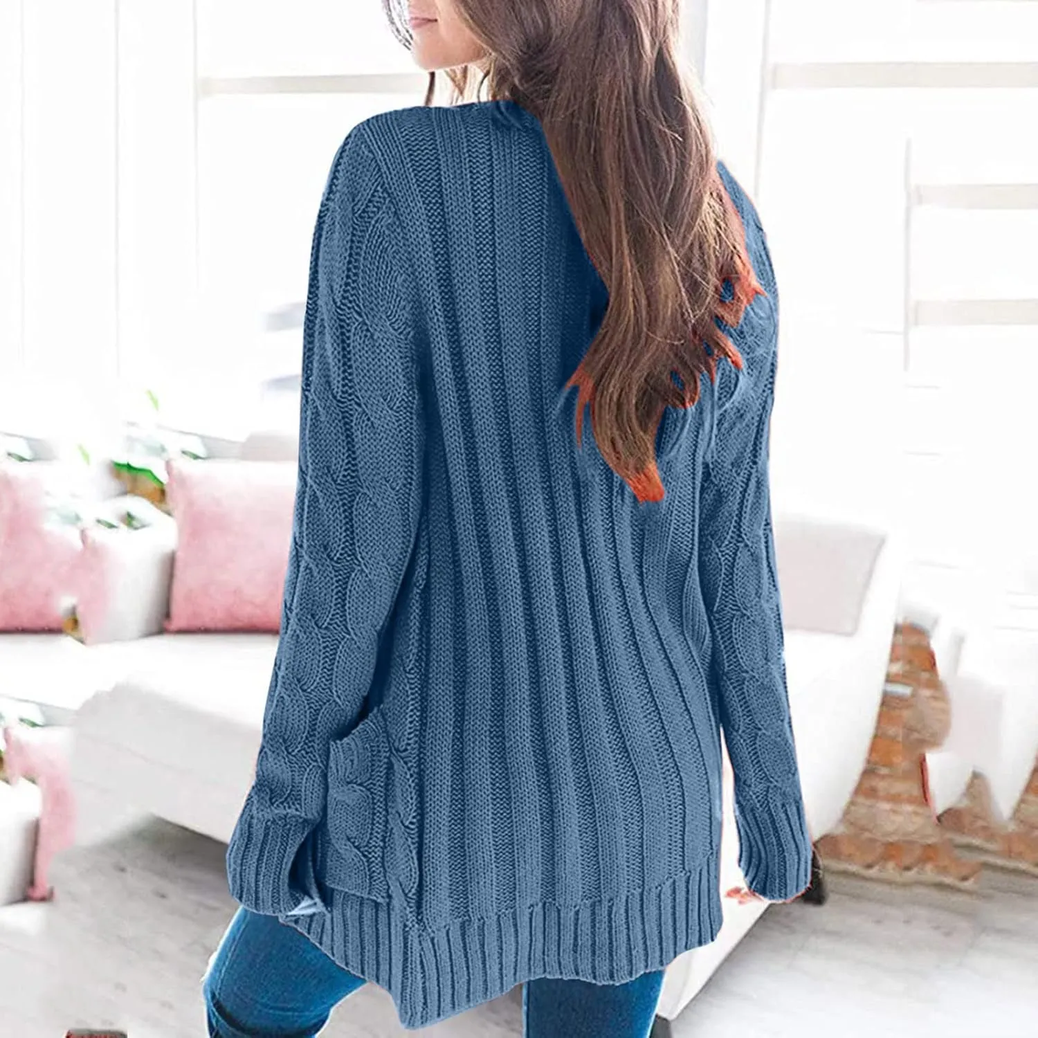 LCMTWX Womens Plus Size Sweater High Neck Sweater Long Sleeve Turtleneck Hoodies Women Fall Fuzzy Knit Warm Pullover